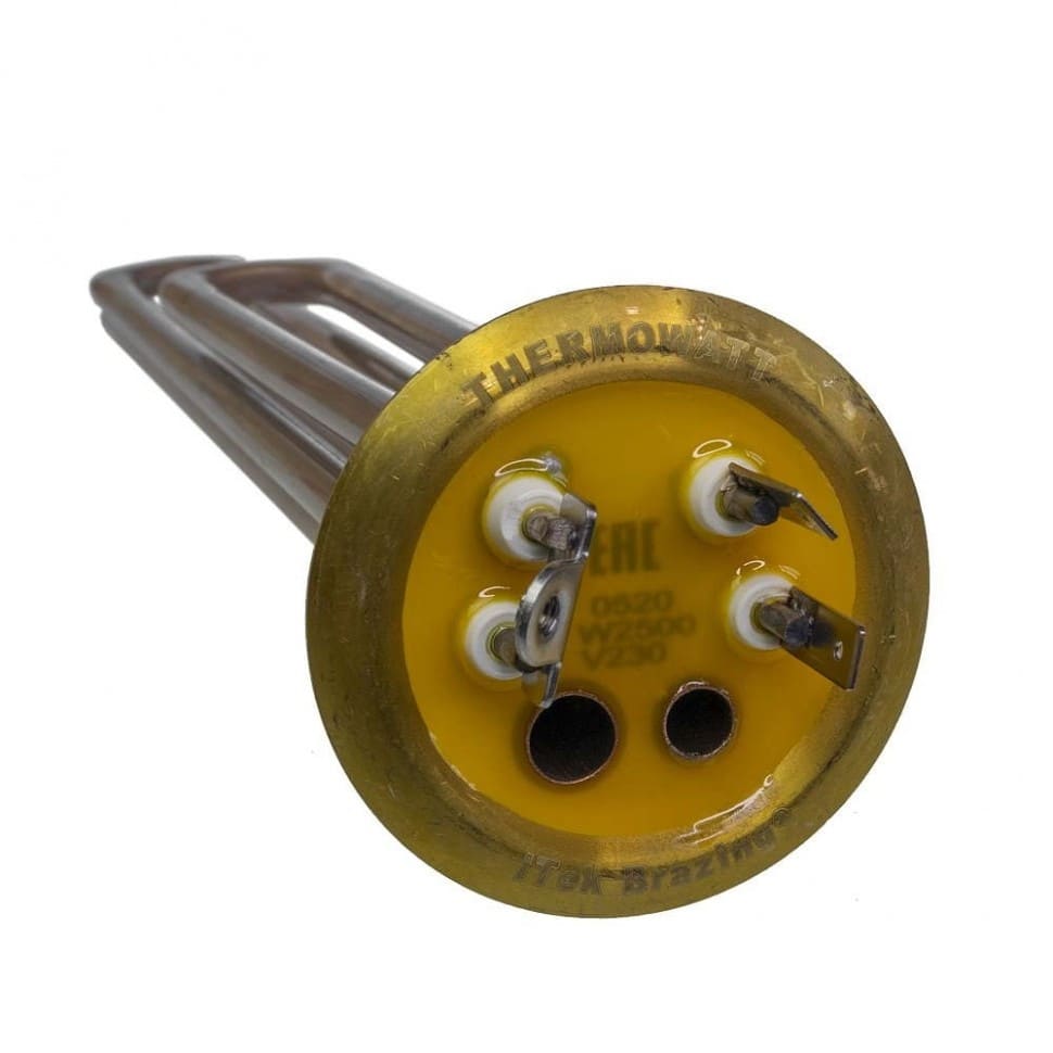 ТЭН RF 2500W(1000+1500), TW PREMIUM, медь, Ø64мм, M4, под разъем + под винт, Shuttle, L363мм,(50721) ТЭН RF 2500W(1000+1500), TW PREMIUM, медь, Ø64мм, M4, под разъем + под винт, Shuttle, L363мм,(50721)