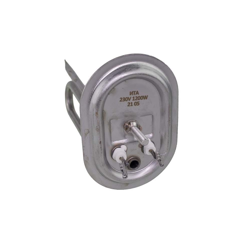 ТЭН 1200W, ИТАТЭН, нерж, Ø74/105, М4, клеммы под стержневой термостат, L220мм, 220V(217548) ТЭН 1200W, ИТАТЭН, нерж, Ø74/105, М4, клеммы под стержневой термостат, L220мм, 220V(217548)