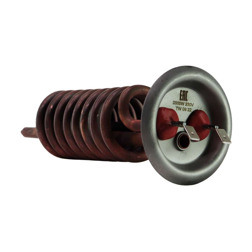 ТЭН RF 2000W, TW, RSD, медь, D64мм, М6, клеммы под разъем (10255) ТЭН RF 2000W, TW, RSD, медь, D64мм, М6, клеммы под разъем (10255)