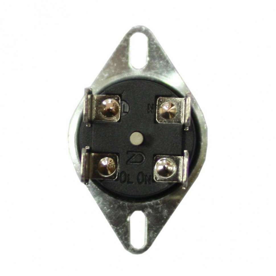 Термостат защитный KSD302S 15A, 93°С, биметаллический ручной возврат (100314) Термостат защитный KSD302S 15A, 93°С, биметаллический ручной возврат (100314)