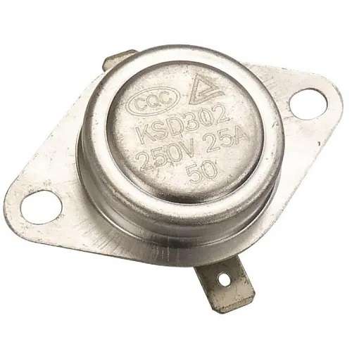 Биметаллический термостат KSD302 A314 NC 50°C 25A 250V (010011002)