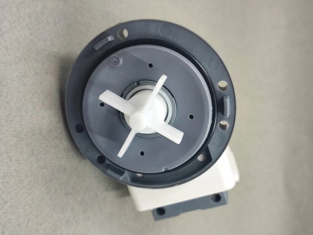 Насос стиральной машины, HANYU, 40W, на 3-ех, винтах, клеммы назад, AV54516 (PMP520UN) Насос стиральной машины, HANYU, 40W, на 3-ех, винтах, клеммы назад, AV54516 (PMP520UN)