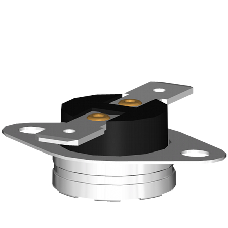 Термостат KSD301A090BF1B NC 90°C 16A 250V (010010081)