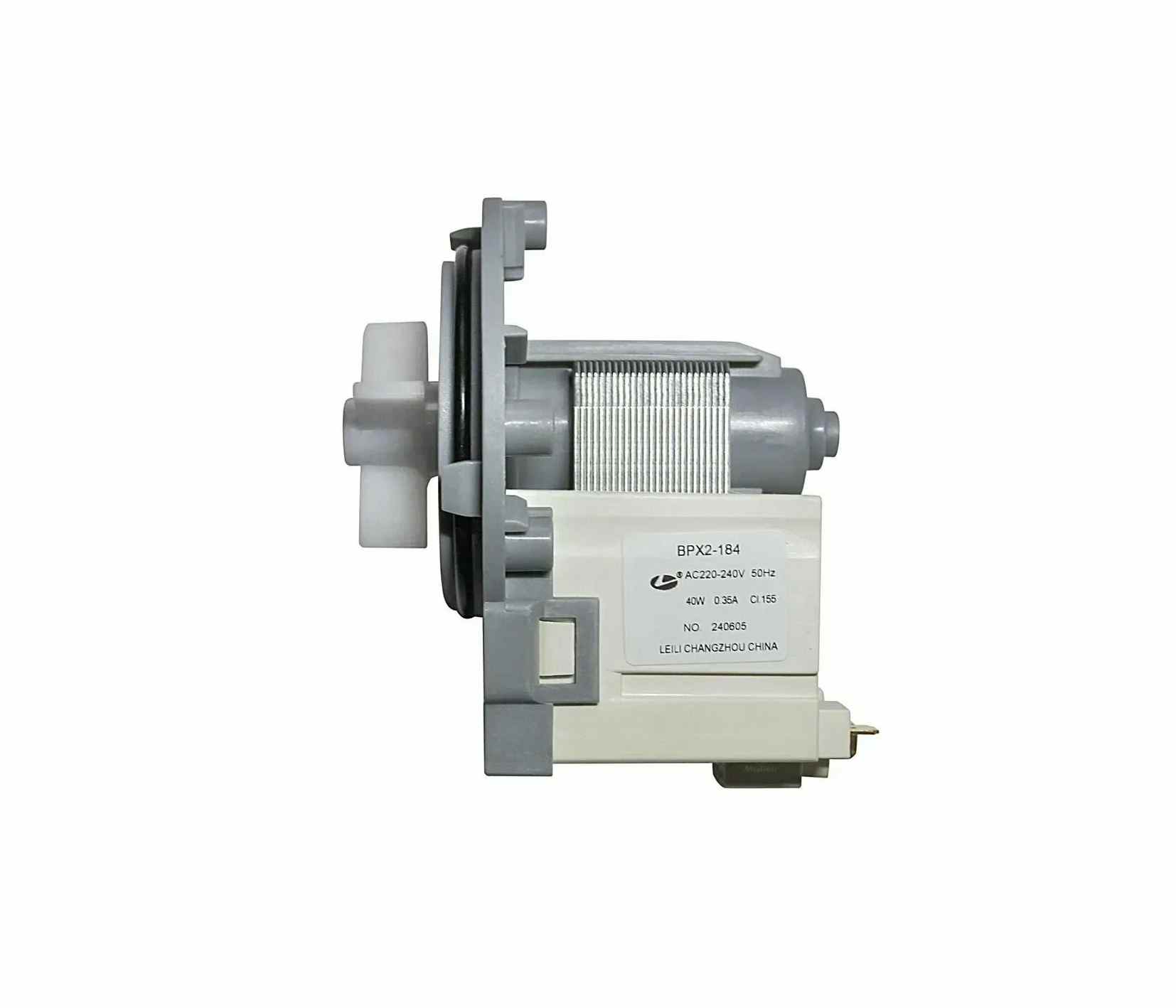 Насос стиральной машины, Leili, 40W на 3-ех винтах клеммы назад раздельно (C00301531) Насос стиральной машины, Leili, 40W на 3-ех винтах клеммы назад раздельно (C00301531)