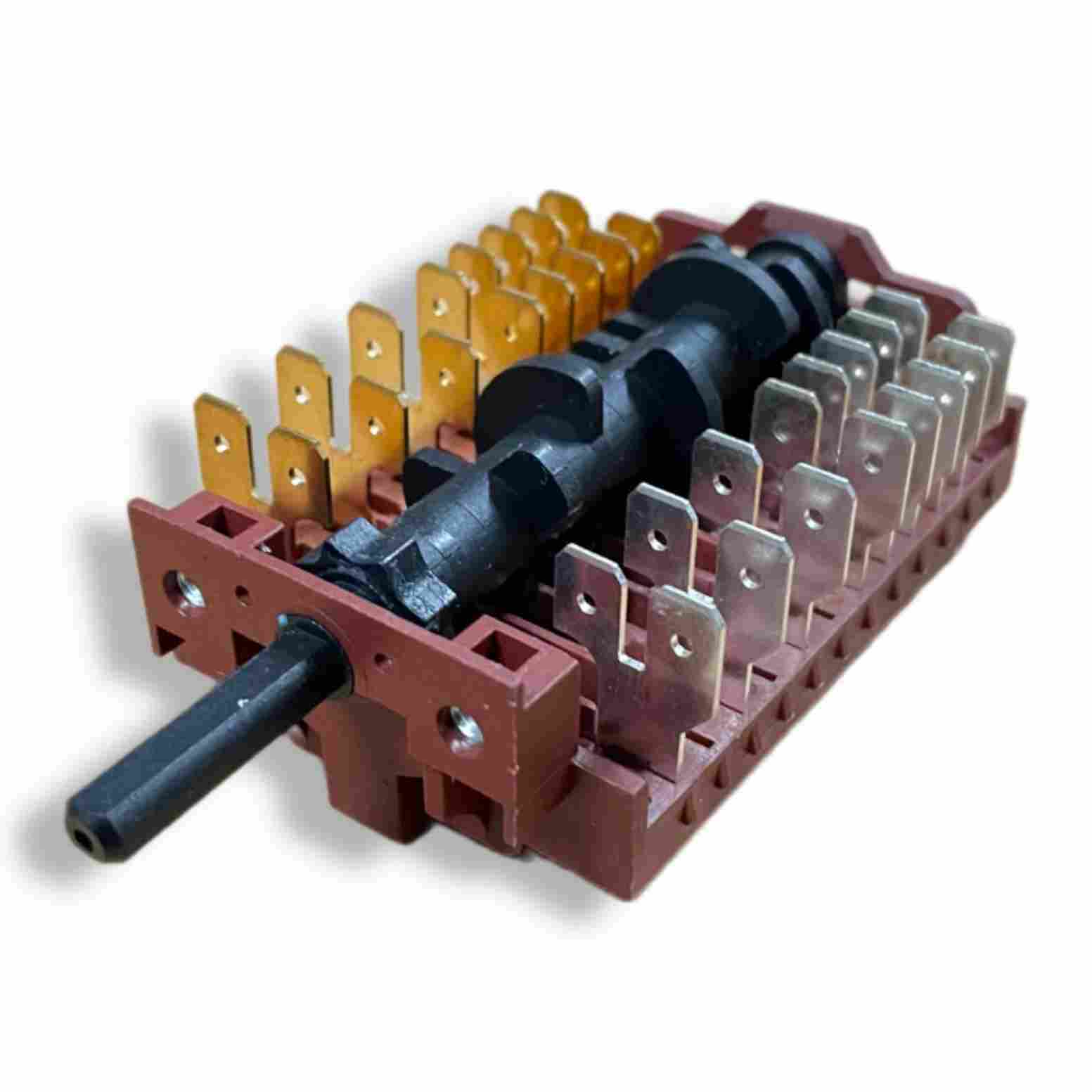 Переключатель духовки Hansa 855 8поз. 250V 16A (EP237) Переключатель духовки Hansa 855 8поз. 250V 16A (EP237)