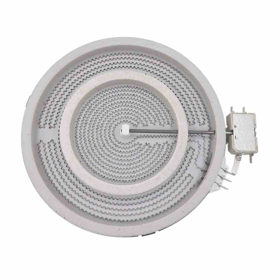 Конфорка для стеклокерамической плиты Electrolux, Zanussi, AEG, двухзонная, 2200Вт, 230мм, (823122)